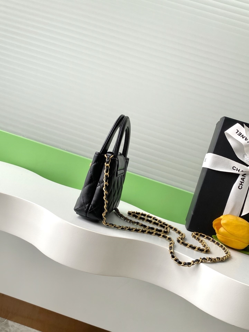 Ch**el top handle bags